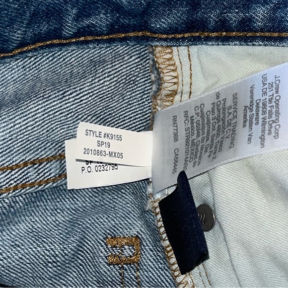 Madewell The Dadjean: Bleached Edition High-Rise Light Wash Splatter Jeans 26 - Picture 13 of 16